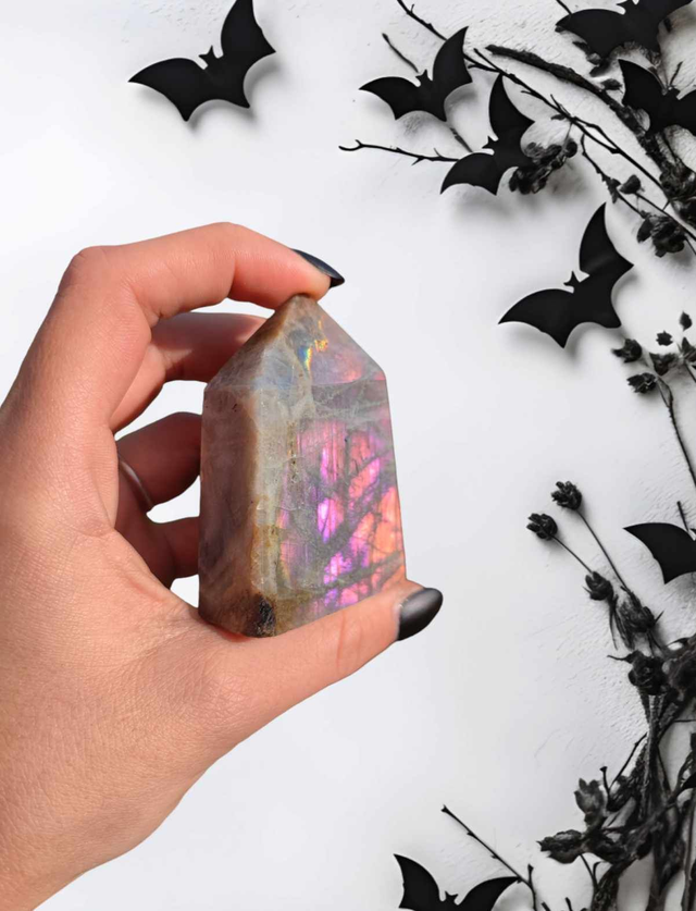 Pointe  Labradorite grise