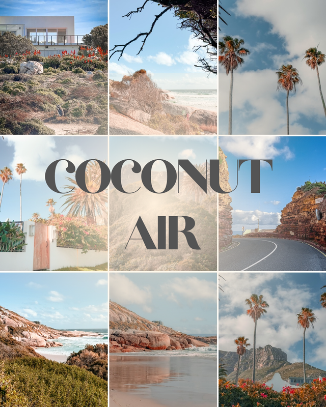 CAPE TOWN COLLECTION "COCONUT AIR" - 1 Preset (9 Styles) – Mein Look für deine Fotos 
