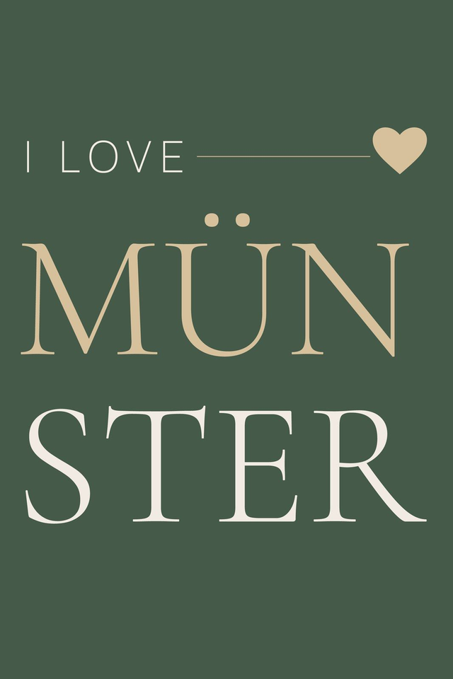 I love Münster – Typo