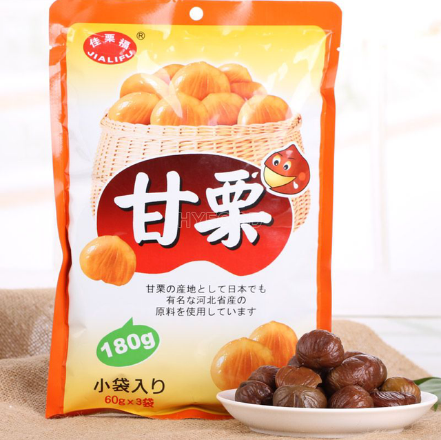 snack di castagne 甘栗180g