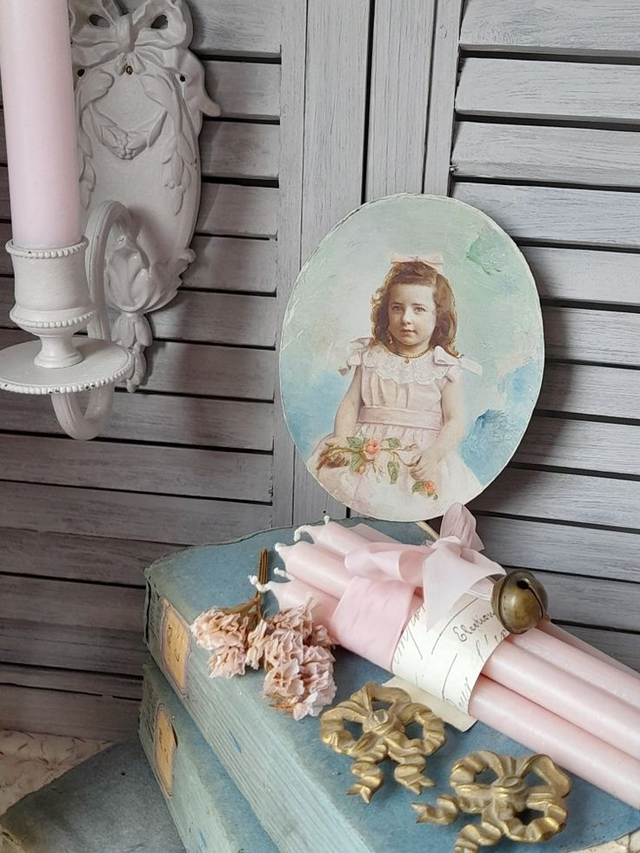 Portrait ancien fillette