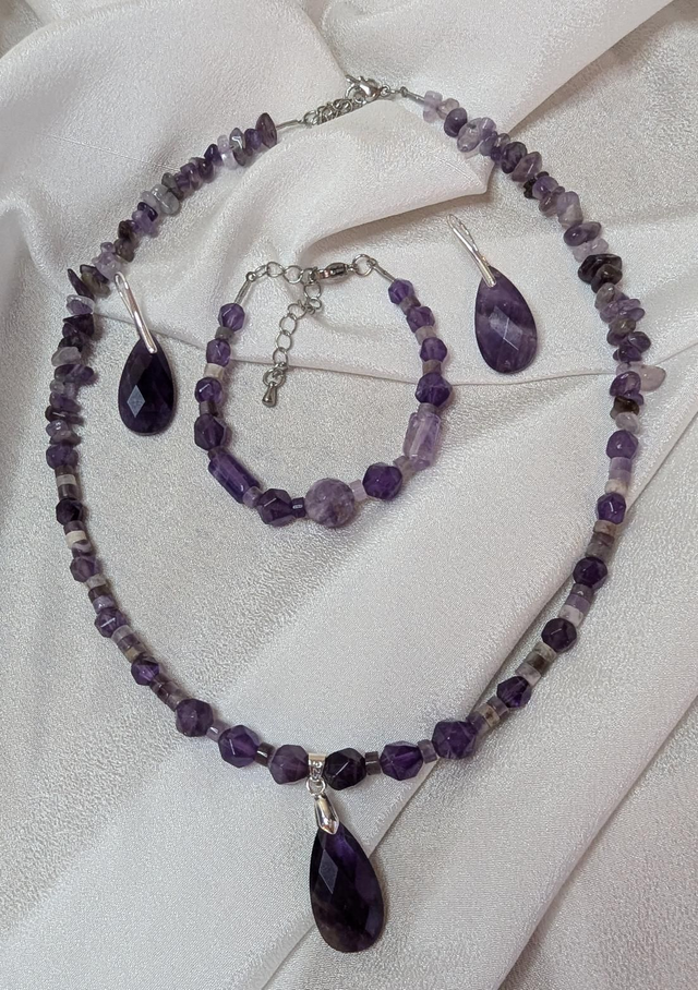 Parure d&#039;Améthyste 