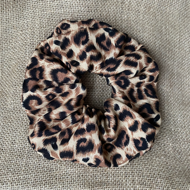 Chouchou XL imprimer léopard 