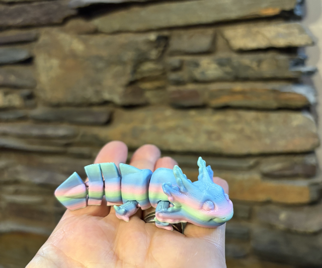 3D mini axolotl 