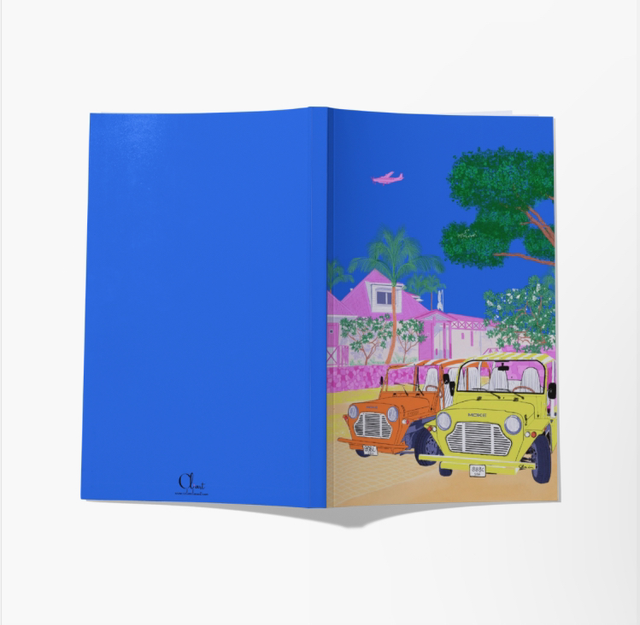 Note book with line Moke in Paradise