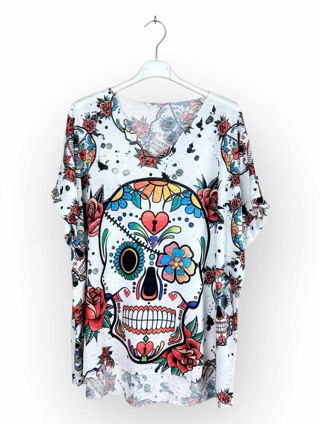 HAUT IMPRIME 4 MODELES 