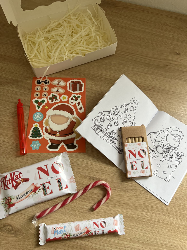 Coffret enfant : "En attendant le Père Noel"