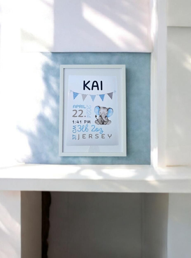 ✨ Bright Beginnings – Elephant Theme🐘