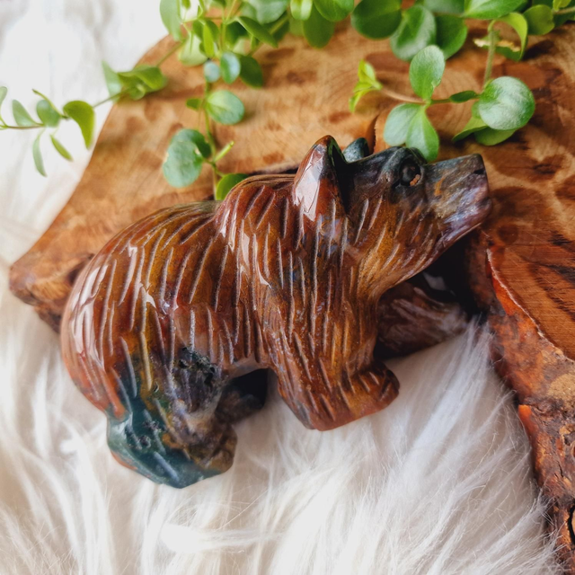 Ocean Jasper Bear 452g