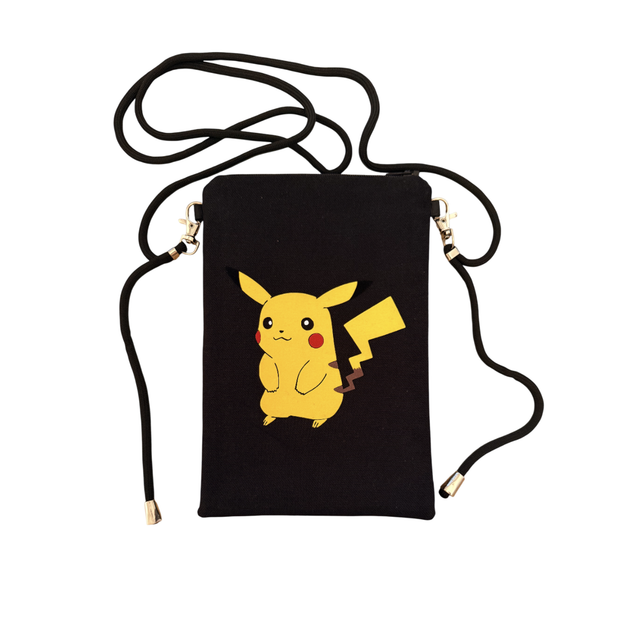 Sacoche téléphone inspiration Pikachu