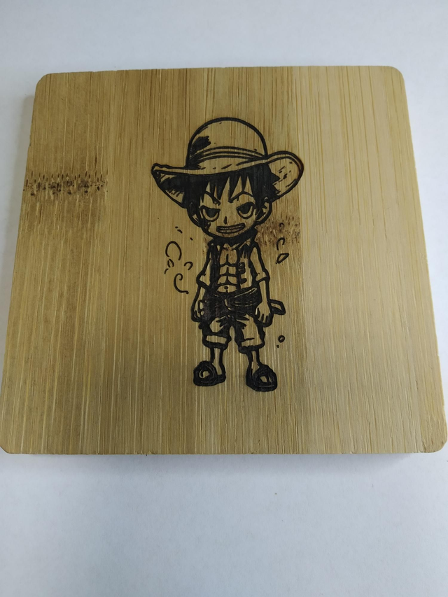Sous verre inspi Luffy 