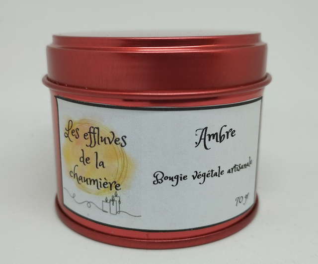 Ambre 70 gr à message