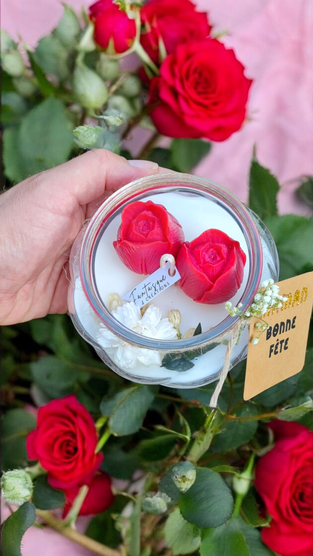 💕 Bulle de Verre - Tulipes
