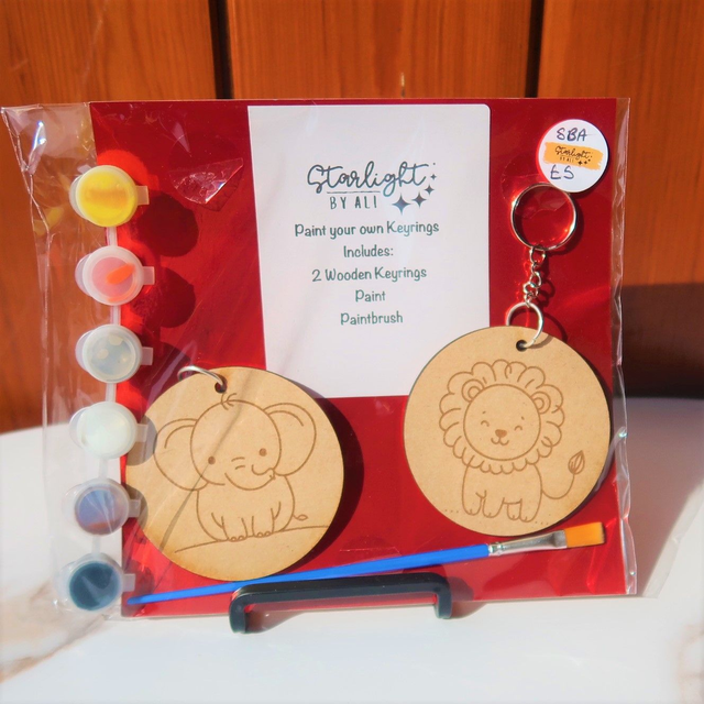 Paint Your Own Keyring Kit