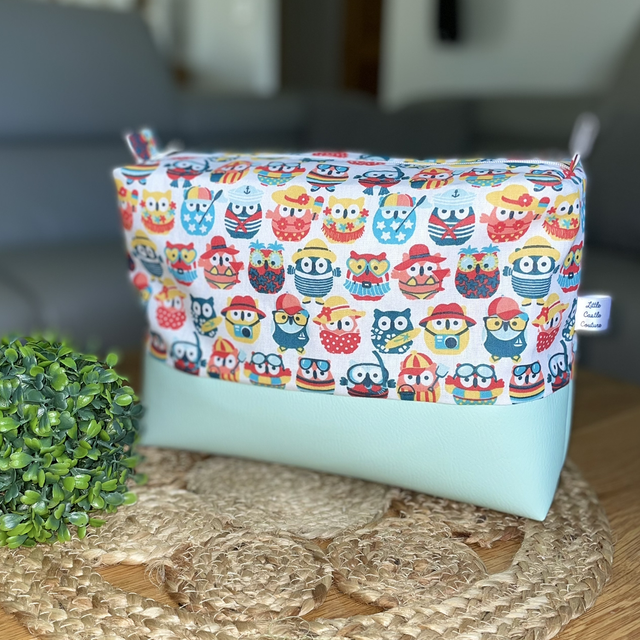 Trousse de toilette (grande) HIBOUX