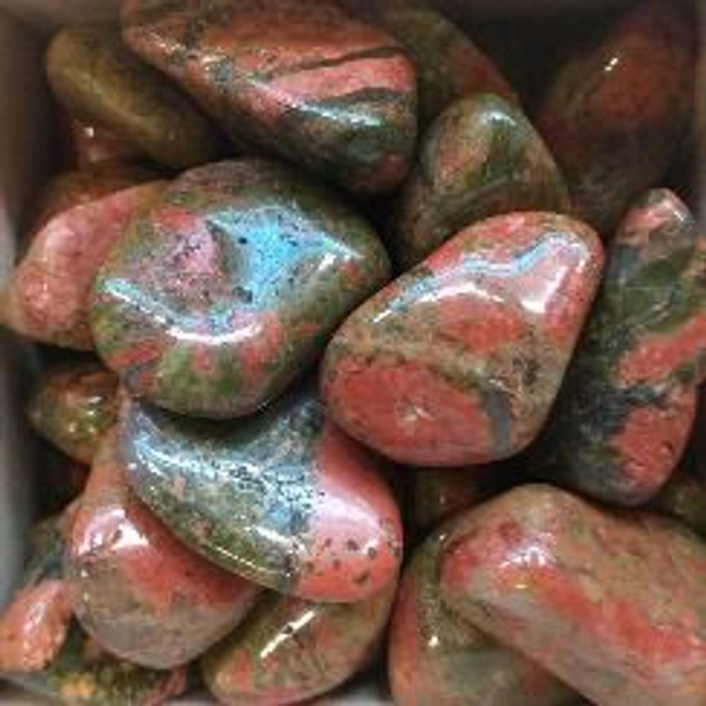 unakite (pierre roulée) 