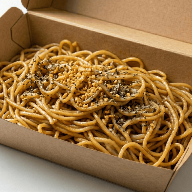 Knoblauchnudeln (Mì Xào Bơ Tỏi)