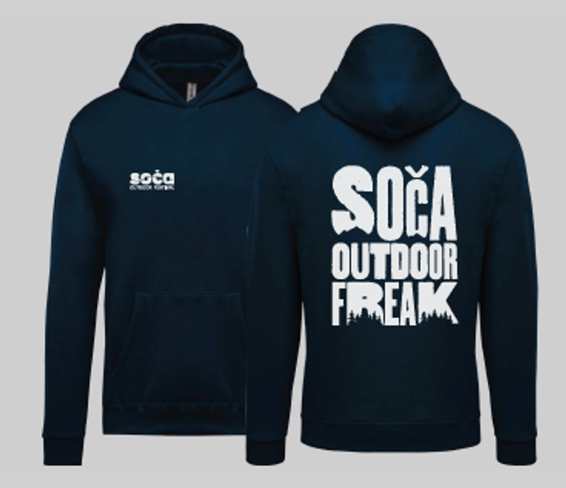 Otroški Outdoor Freak hoodie - NAVY