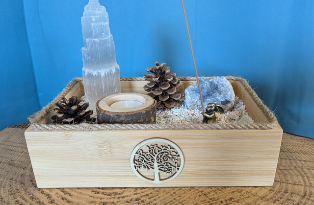 Jardin minéral Sélénite, Célestine..