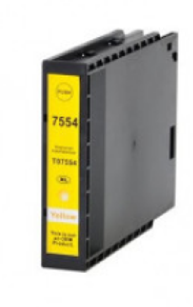 7554 XL Epson Compatible JAUNE, jet d'encre, T7554XL 