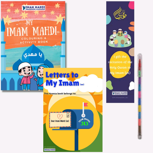 Colouring and Areeza Books Set