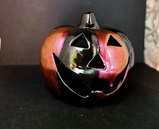 Pumpkin Tea Light Holder