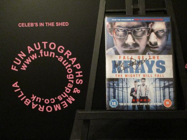 Anita Dobson - 'Fall Of The Krays' Authentic Autographed Dvd Cover (1)