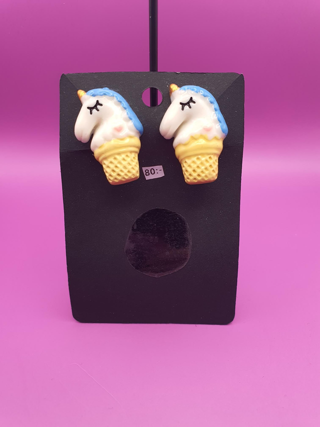 Clip Ons Blue Icecream 