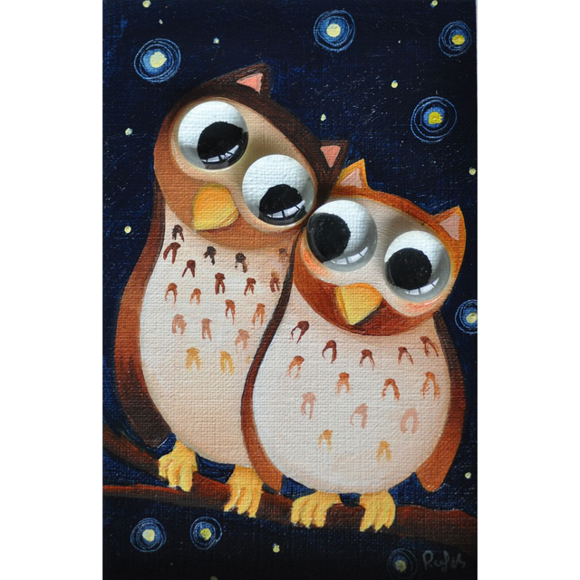 Les chouettes perchées