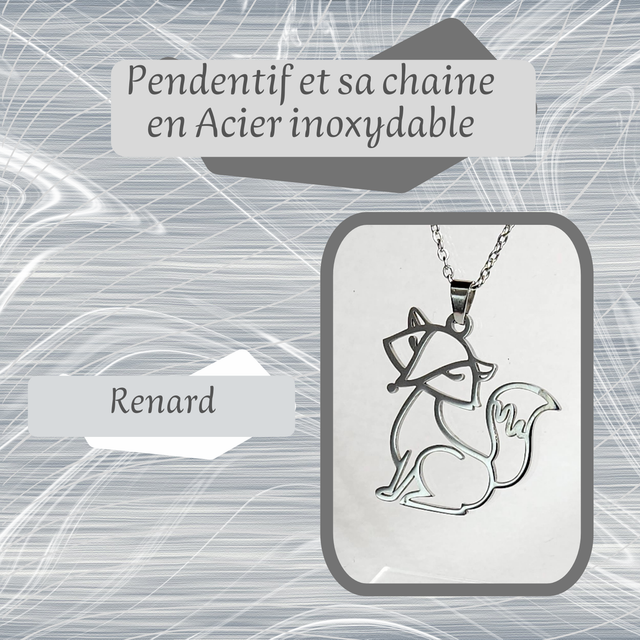 Pendentif L - Renard