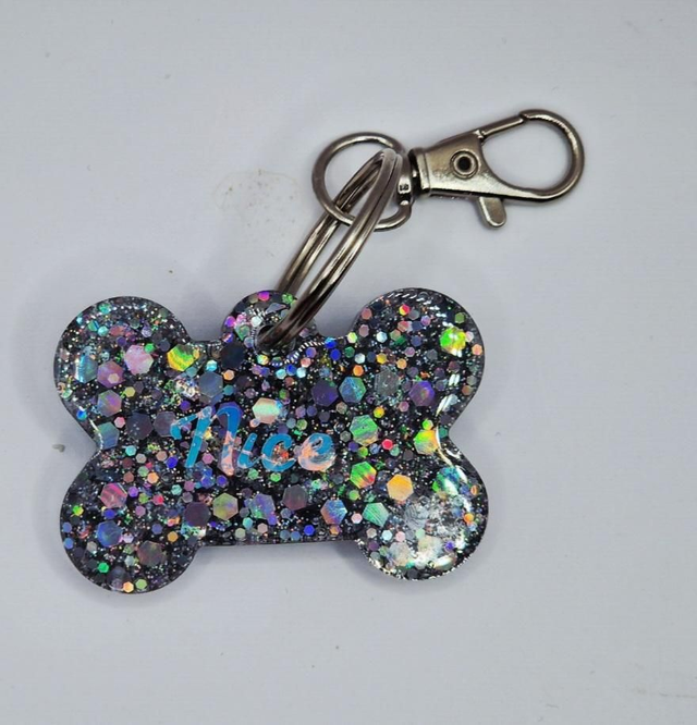 Naughty and Nice dog tags