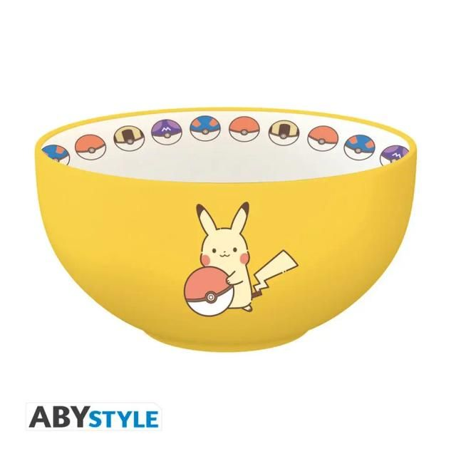Pokemon Pikachu Electric Type Cereal Bowl