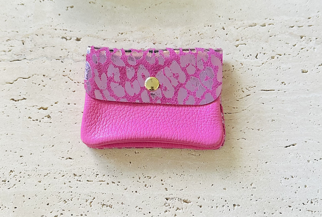 Portemonnee roze panter 