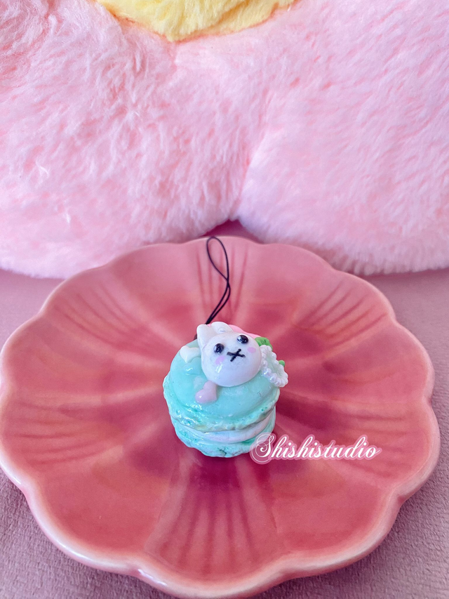 Miffy miniature macaron strap