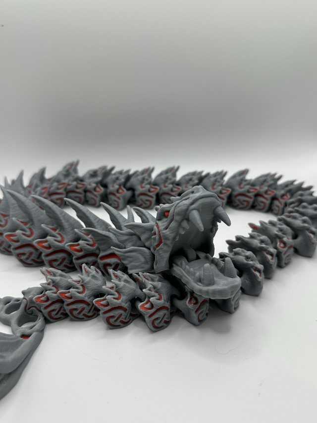The Midgard Serpent Dual Colour Print