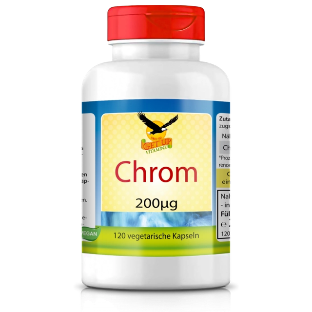 Get UP - Chrom 200µg als Chrompicolinat, 120 Kapseln