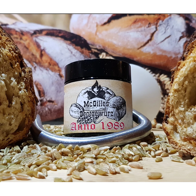 McGilles Brotgewürz Anno 1989 Gewürzmischung Hand Made