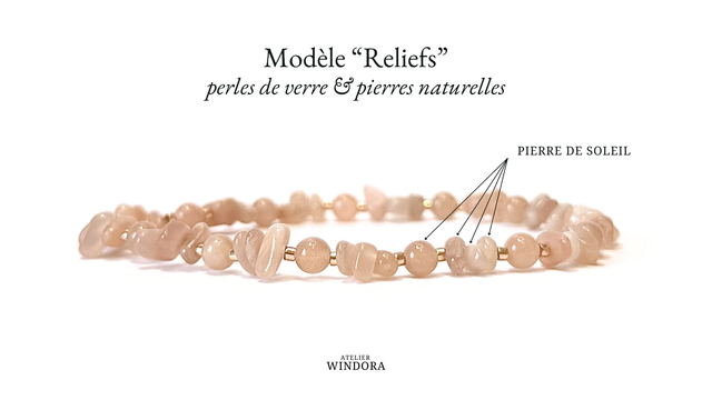 Bracelet | Pierre de Soleil - Reliefs
