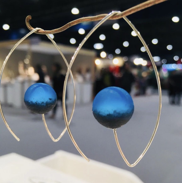 Boucles d'oreilles Ovales