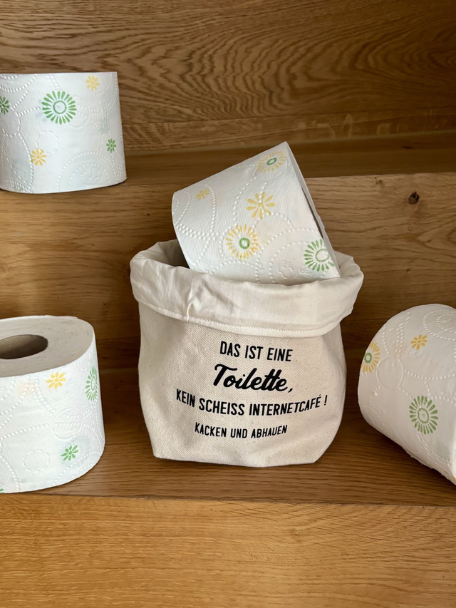 Das ist eine Toilette...