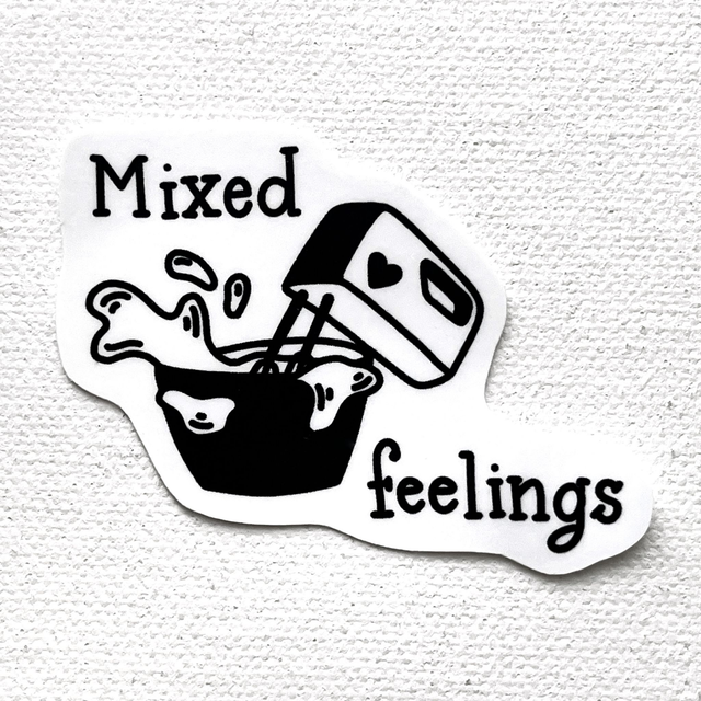 Sticker M Mixed Feelings