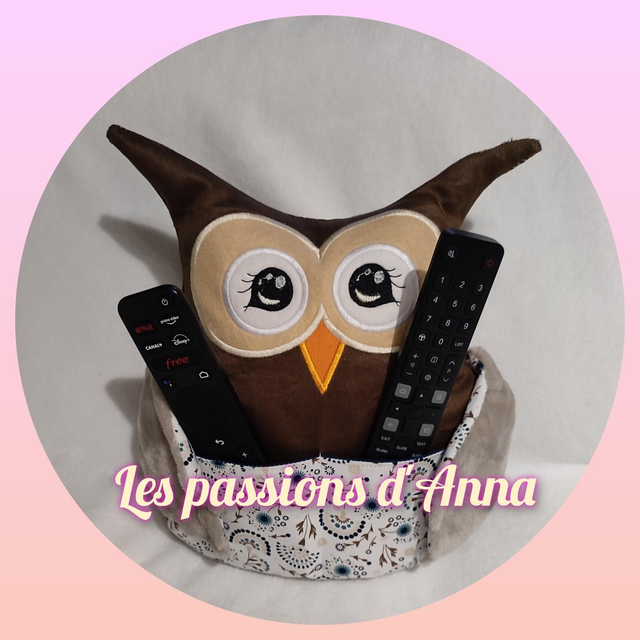 Porte télécommande Chouette