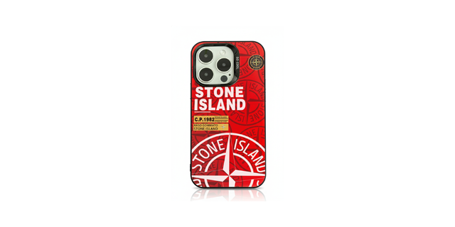 Coque iPhone "Stone Island Edition" – Red Compass
