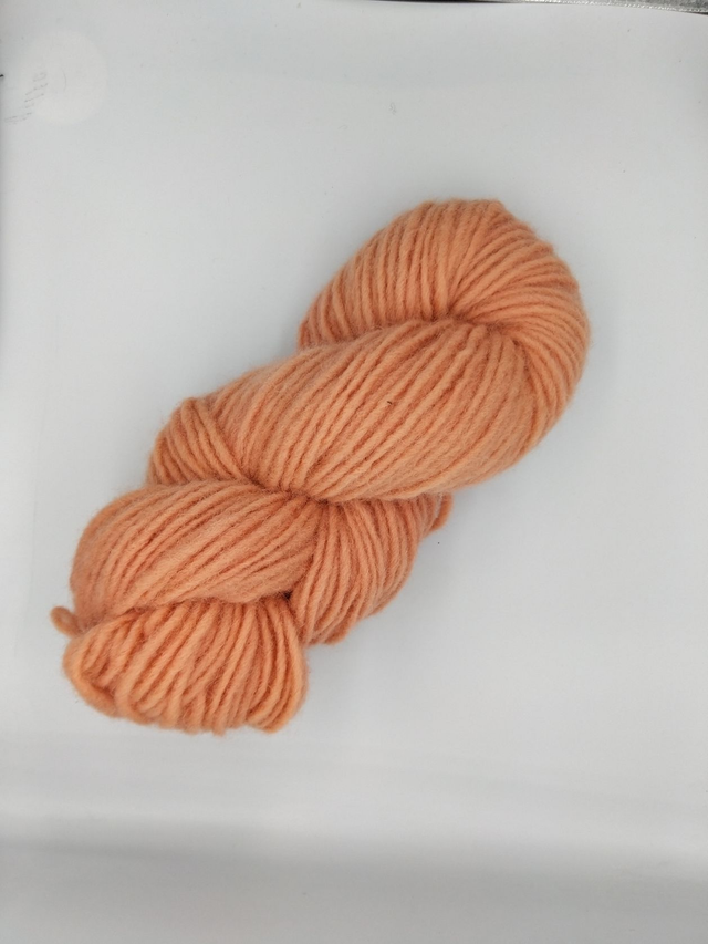 Laine 1 Brin  orange ( racine de garance ) 