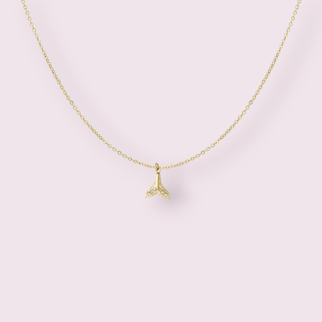 Collier mermaid doré