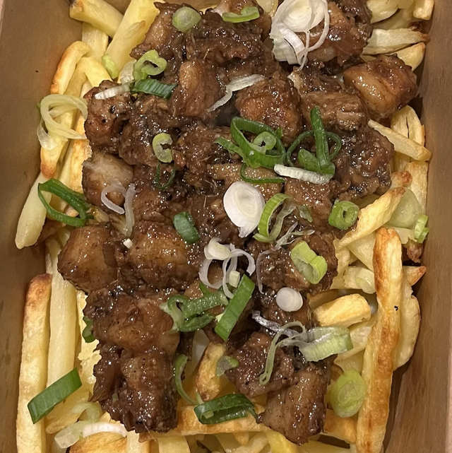 BBQ Pork Dirty Fries