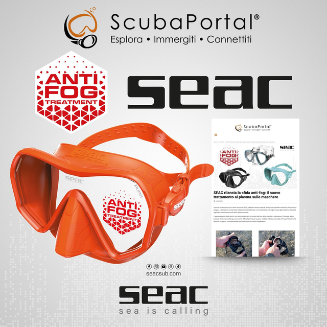 Masque Seac Pura ANTI BUÉE breveté couleurs variées