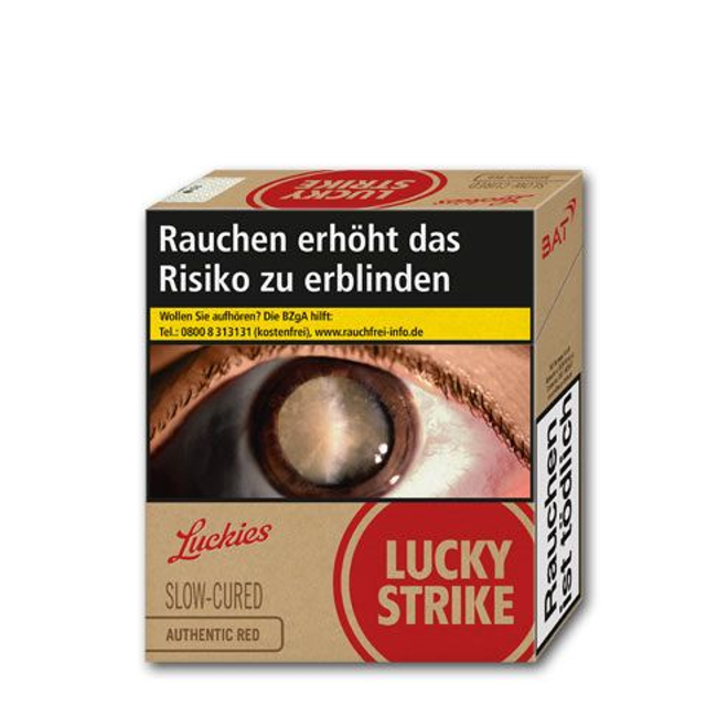 Lucky Strike Authentic Tobacco Red Super-Box 10,00 € Zigaretten
