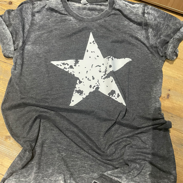 Distressed Star T-shirt 