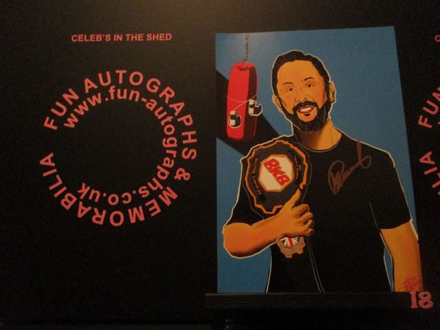 Kevin 'Green Machine' Greenwood Limited Edition Signed A4 Comic Style Drawing Print (18)